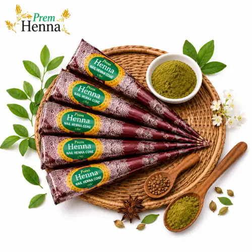 Prem Henna Nail Mehndi Cones – Pack of 5