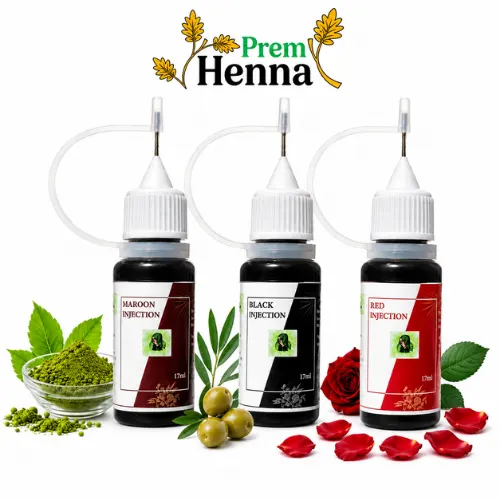 Prem Henna Precision Henna Injection Bottle for Mehndi Application