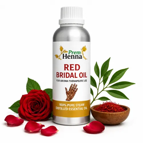Prem Henna Mehndi Essential Oil for Darker &amp; Long-Lasting Stain