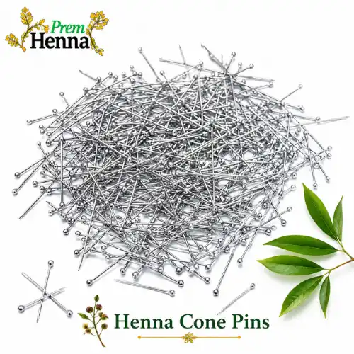 Prem Henna Stainless Steel Ball Head Sewing &amp; Quilting Pins for Fabric Crafting