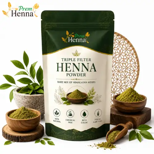 Prem Henna Triple Filter Henna Powder for Mehndi